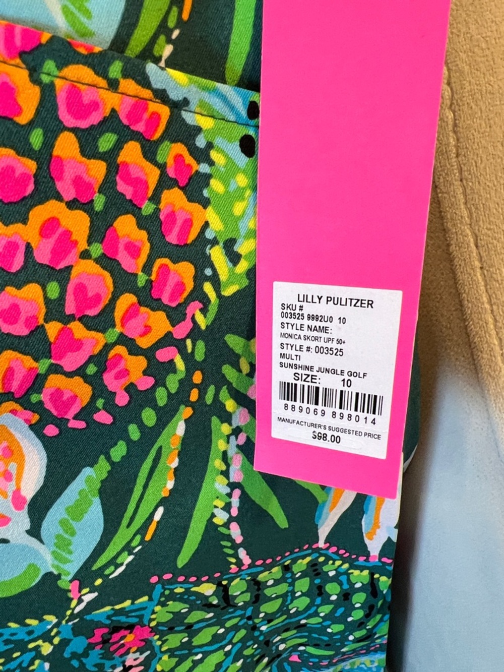 NWT Lilly Pulitzer Monica Skort UPF 50+ - Picture 3 of 9